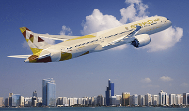 Meer capaciteit bij Etihad in de periode 1 juli tot 30 september 2018