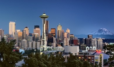 Met Sıngapore Airlines naar Seattle
