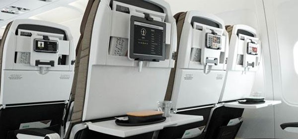E-BOX Stream en slimme stoelen bij Etihad