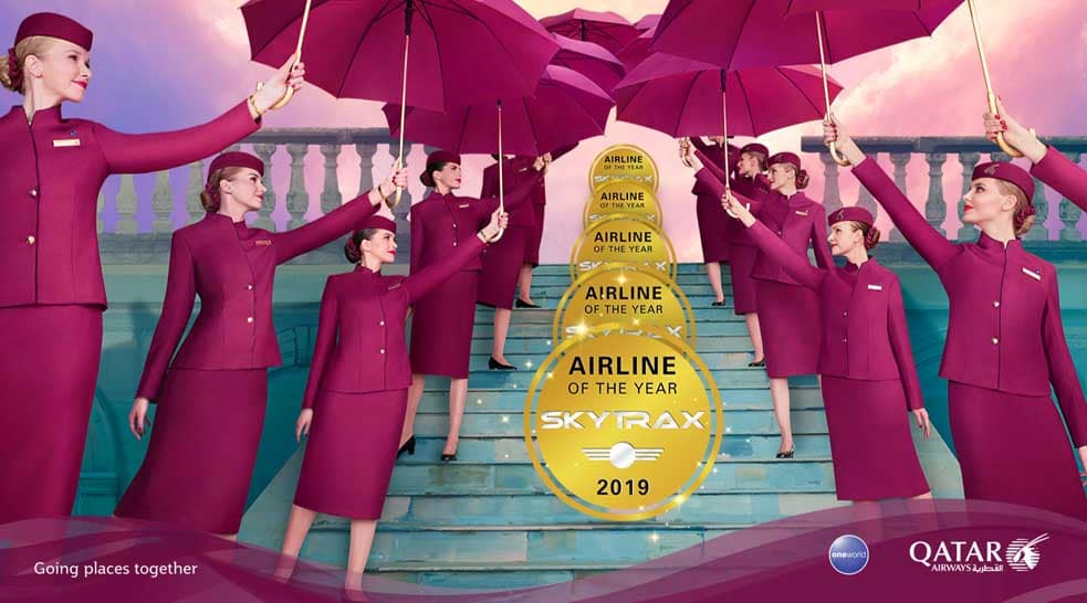Qatar Airways uitgeroepen tot ‘World’s Best Airline’